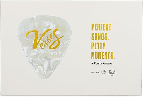 Miniatura 6 de Juego de cartas musicales de versos para noche de juegos y fiestas, juego de música a juego que combina las mejores canciones con pequeños momentos,