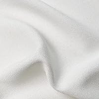 Vista 5 de Paquete de 2 cenefas de lino sintético para ventanas, cocina, sala de estar, cenefas con bolsillo para barra, decoración rústica de campo, baño