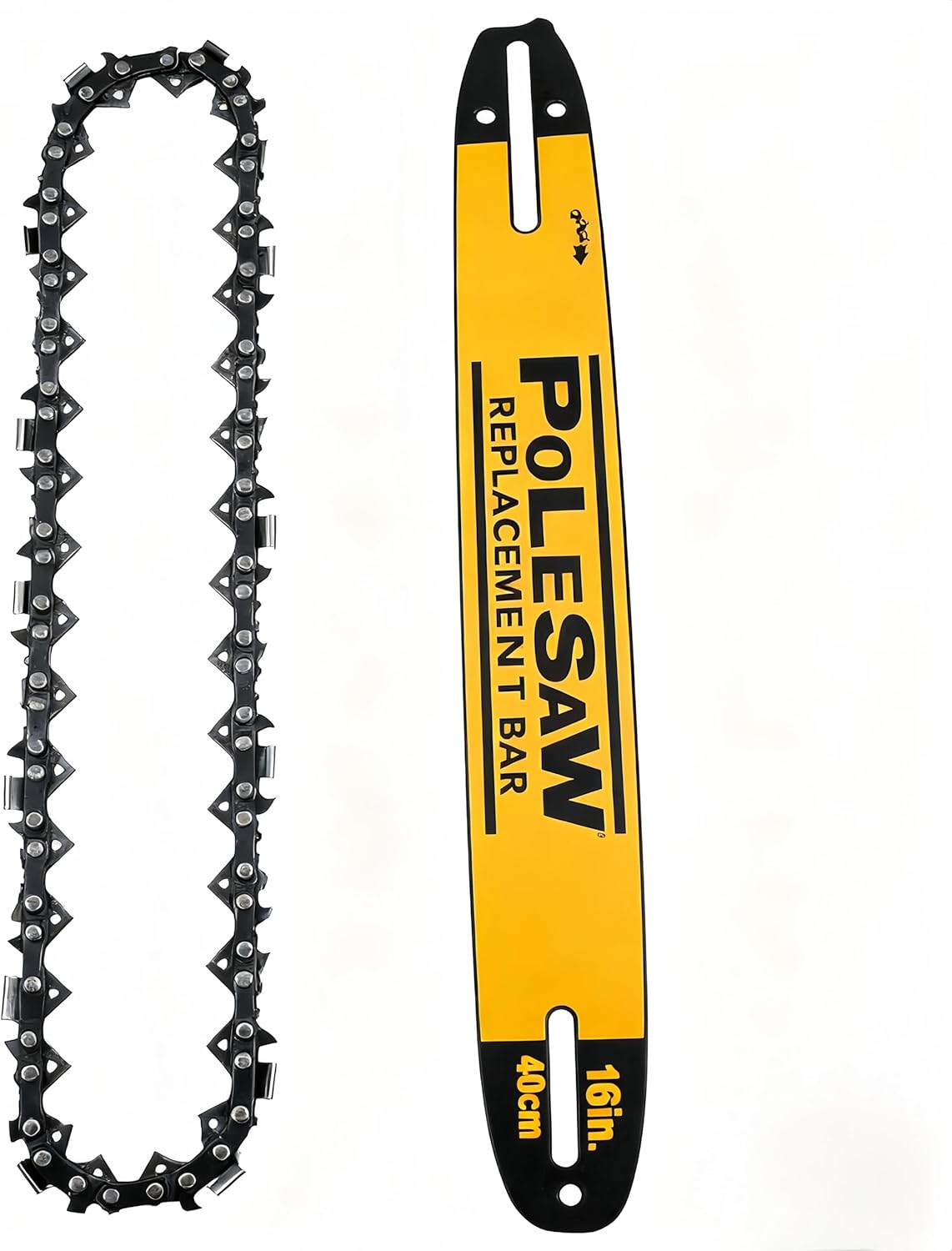 DWZCSB16 16inch Chainsaw Bar & DWO1DT616T Chain Combo，Saw Chains Combo for DCCS670 ChainSaw(1Chains + 1Bar)