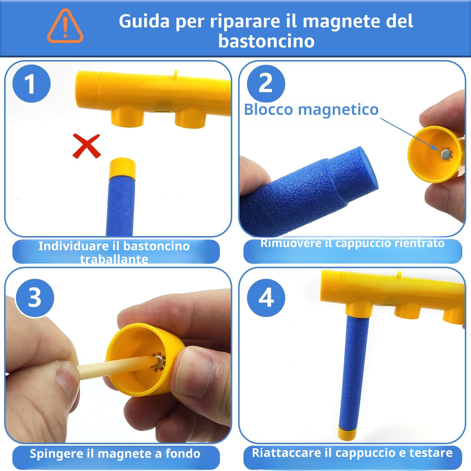 Giocattoli per l'allenamento di reazione con bastoncini che cadono – Gioco di cattura per coordinazione occhio-mano, Reflex Challenge