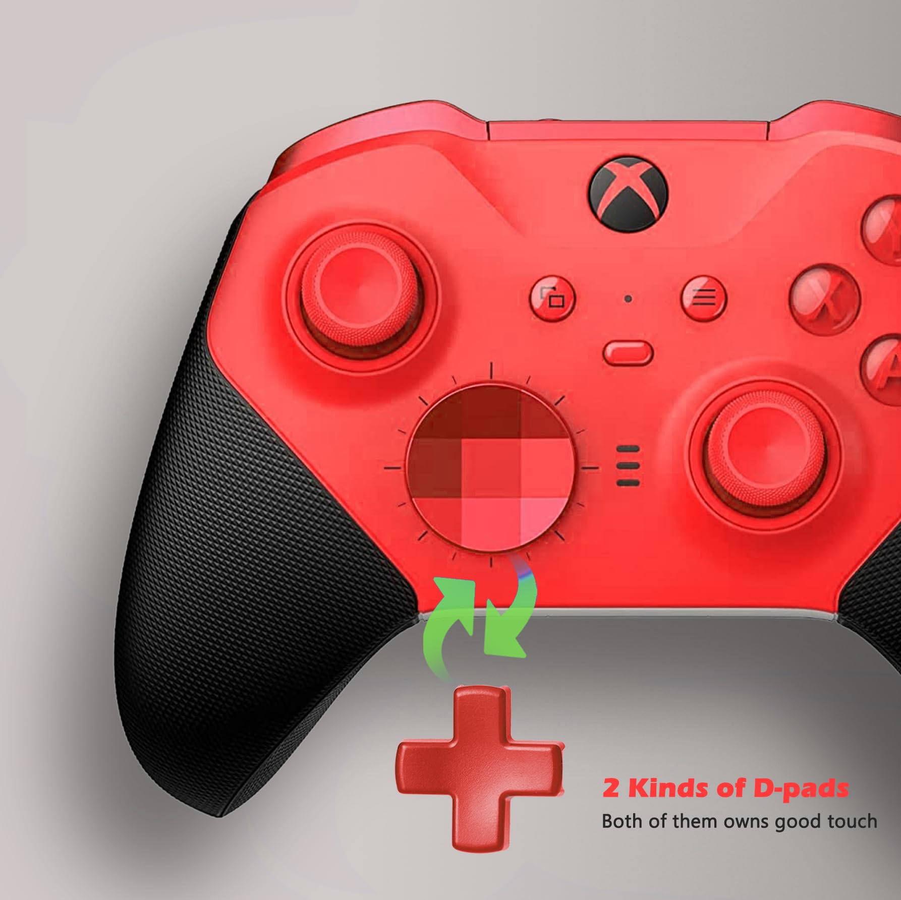 Pacchetto completo di componenti per controller wireless Xbox Elite serie 2, la confezione include 1 custodia per il trasporto, 1 Dock, 4 pagaie, 2 DPad, 6 levette, 1 strumento, per parti di ricambio