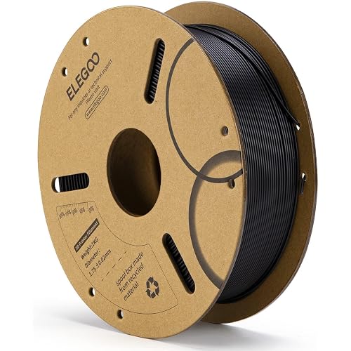 ELEGOO PLA 3D Printer Filament 1.75mm Black 1KG