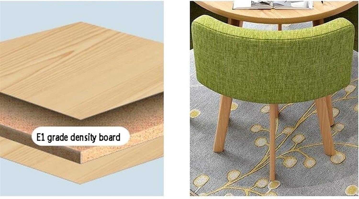 Conference Room Reception Table Office and Tea Shop Chair Combination Coffee Shop Leisure Tables and Chairs (Color : A)