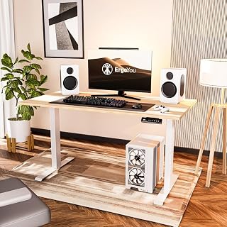 ErgoYou - Electric Height Adjustable Standing Table - Dual Motor 2 Stage - 125 Kg Max Weight Capacity - E9 Series - Ergono... Price In India