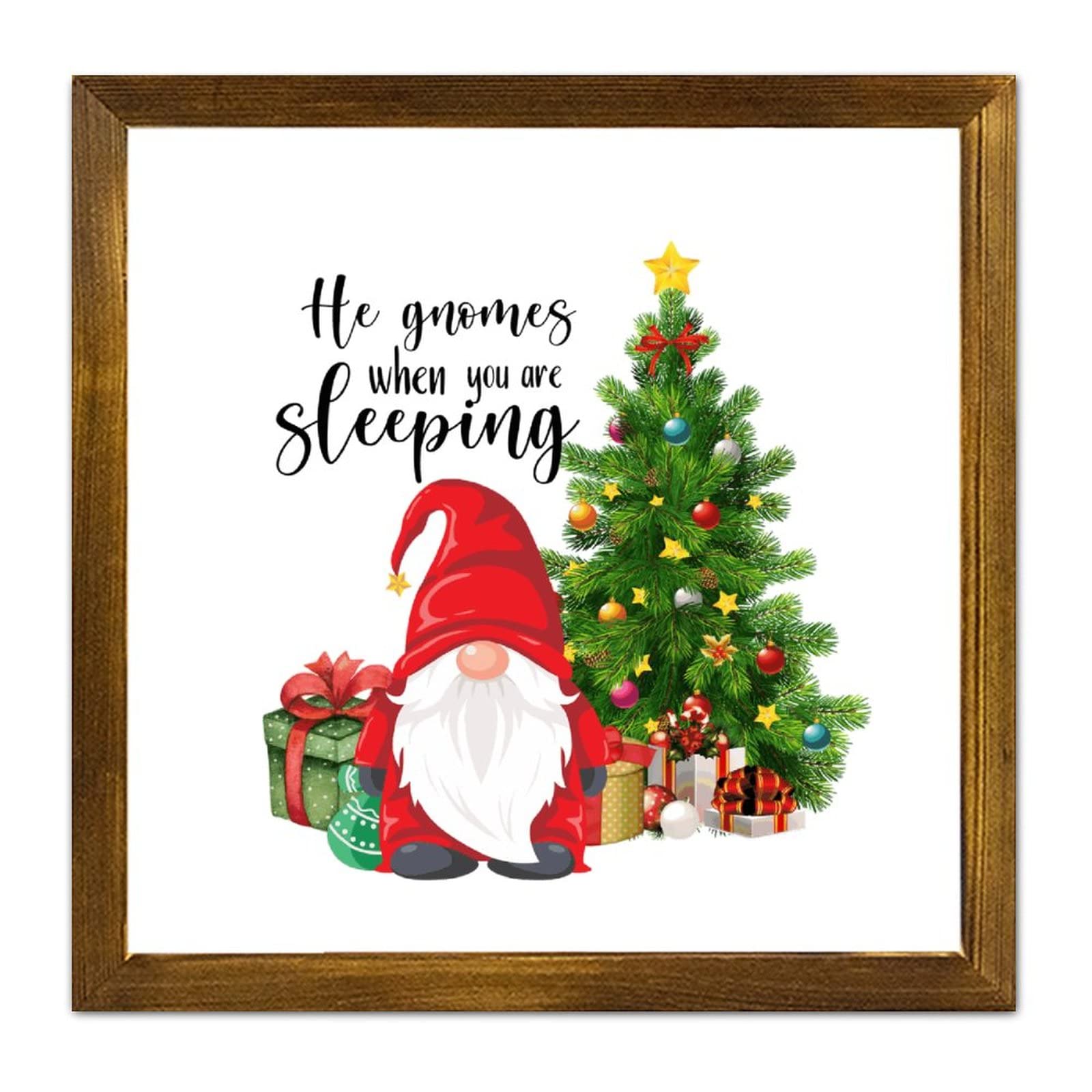 Panneau bois Christmas cadeau mariage et fête de maison