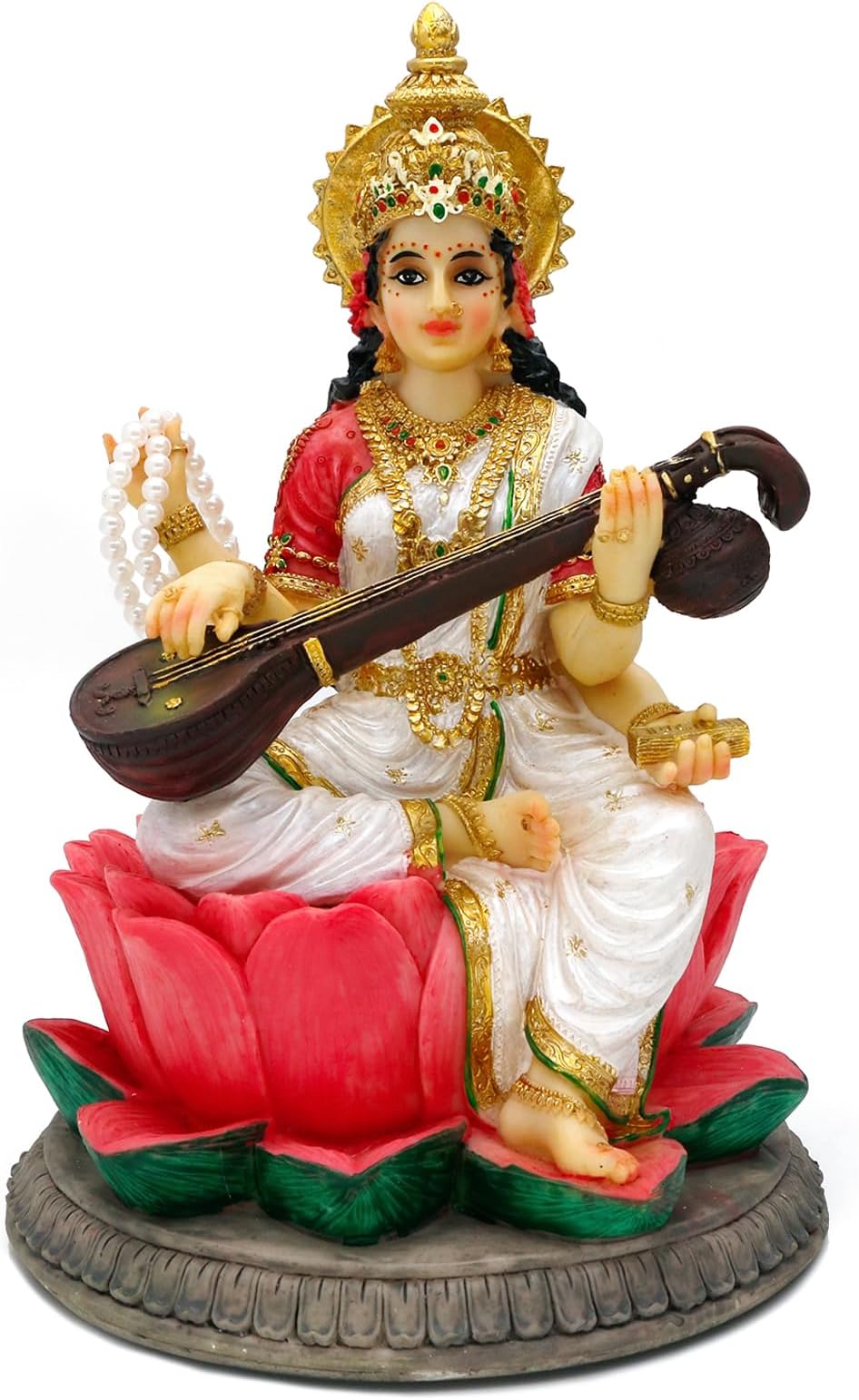 Hindu Goddess Saraswati Statue