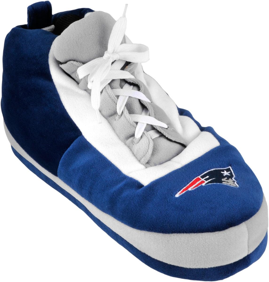 New England Patriots Wrapped Logo Sneaker Slipper Large