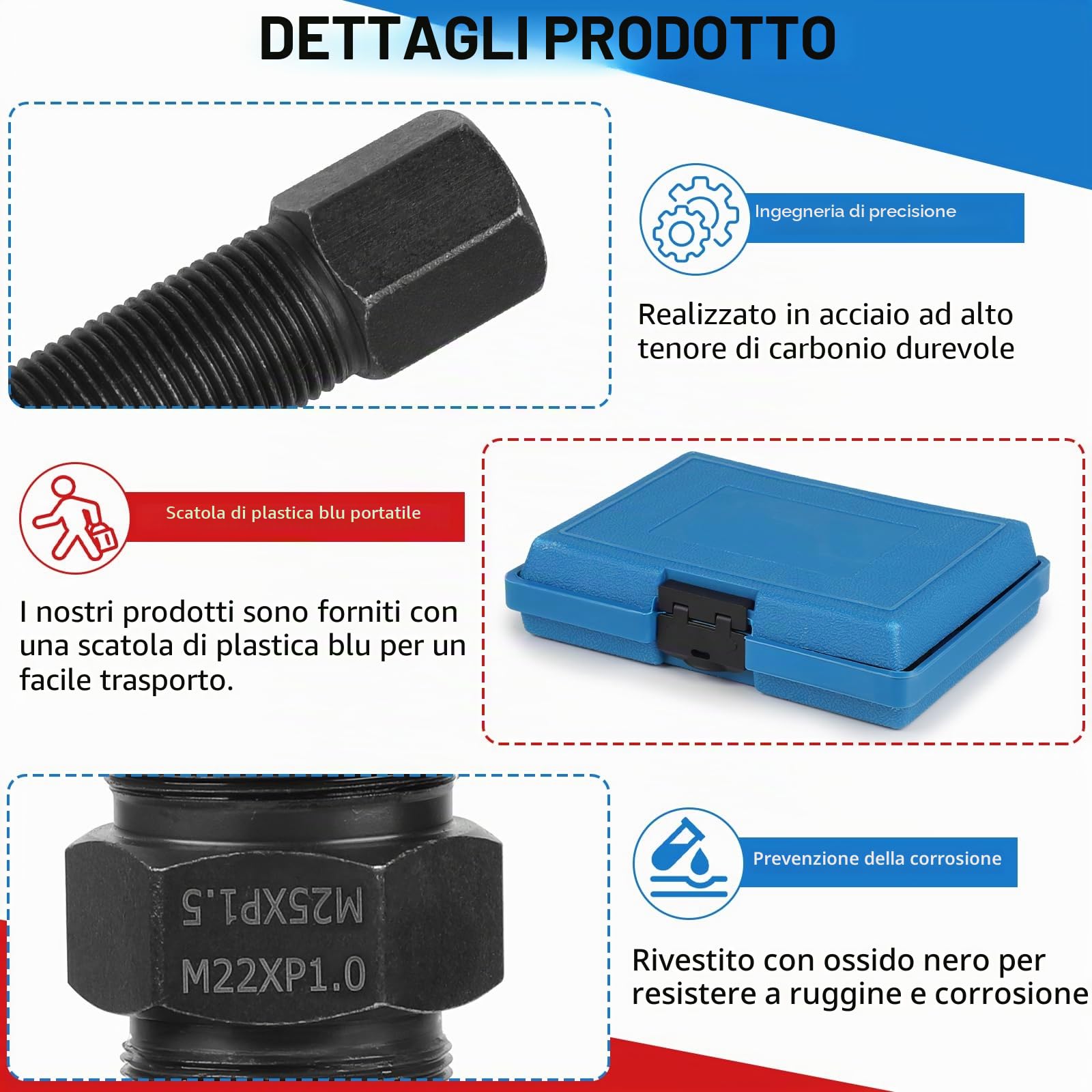 LALAGO 10 Pezzi Estrattori per Volano Motor, Estrattore Volano, Estrattori per Ruote Magnetiche, Utensili per Cuscinetti pour Scooter/Roller Moto e ATV compatibile con Kawasaki Yamaha Honda e Suzuki