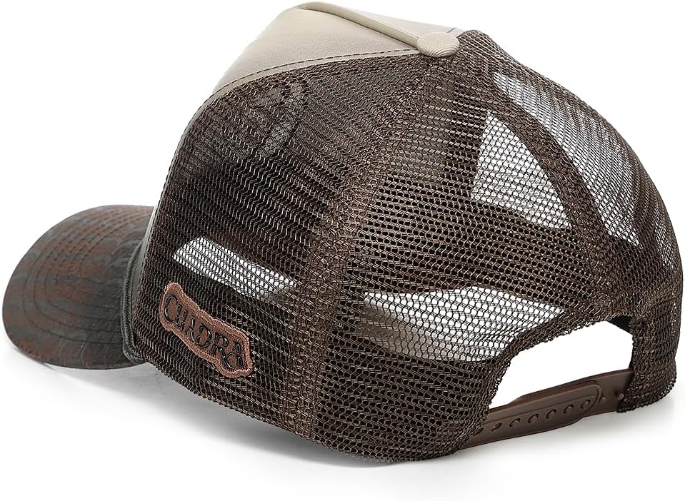 Cuadra Men's Textile & Leather Casual Caps