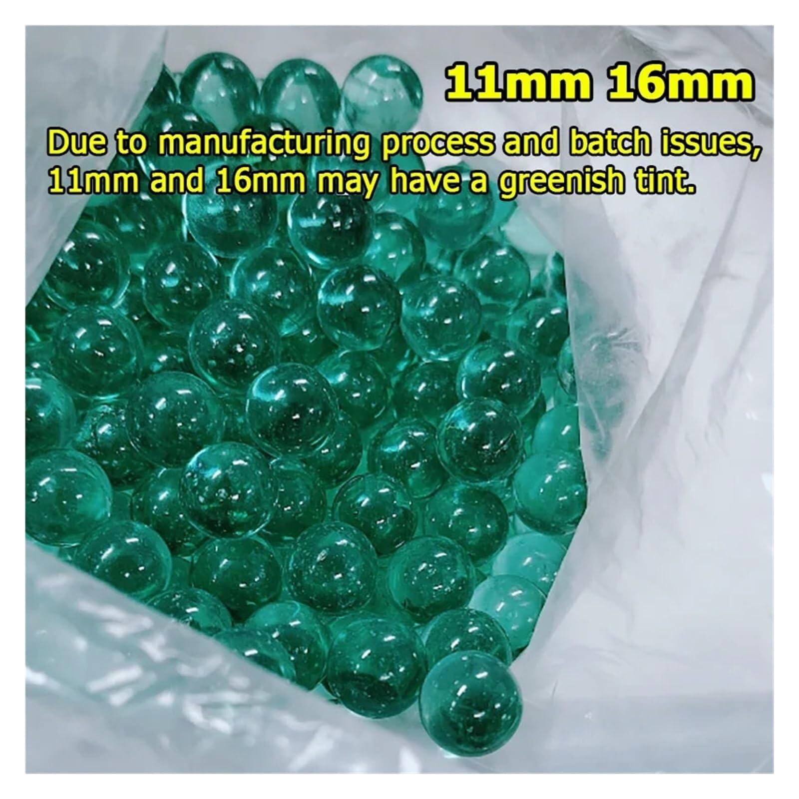 50–5000 Stück Massive Glaskugeln 6–25 Mm – Transparente Hochpräzise Hitzebeständige Kugeln Für Aquarien(16mm - 200pcs)