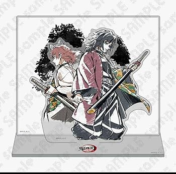 鬼滅の刃 柱稽古編 エピローグイラスト 義勇 錆兎 背景付き アクリルスタンド 鬼滅の刃 柱稽古編 エピローグイラスト 義勇 錆兎 背景付き