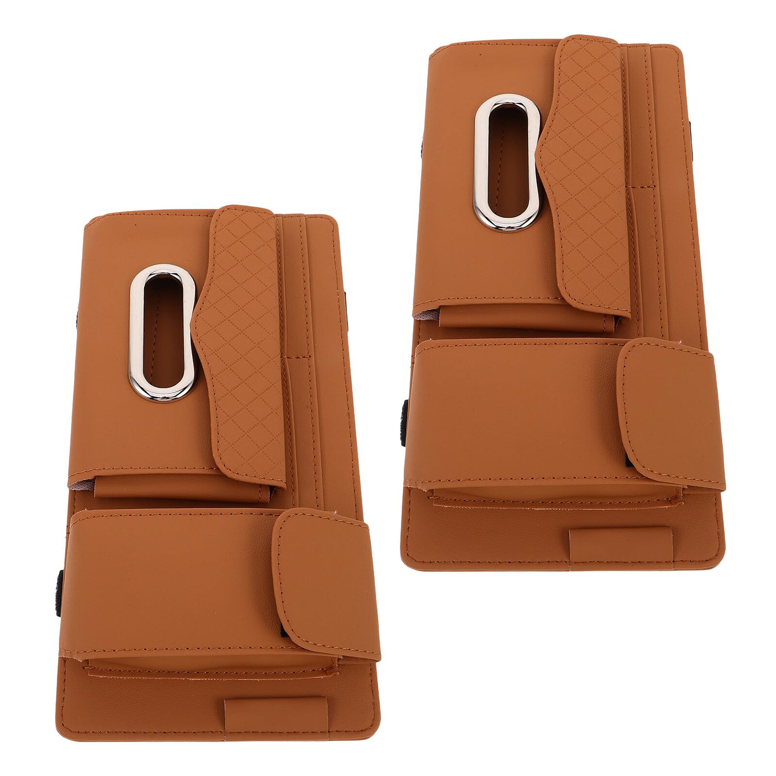 MAGICLULU 2pezzi Clip per Occhiali da Sole per Visiera Auto Organizer Multifunzionale per Occhiali Supporto da Sole Accessori per Auto Contenitore per Visiera Parasole