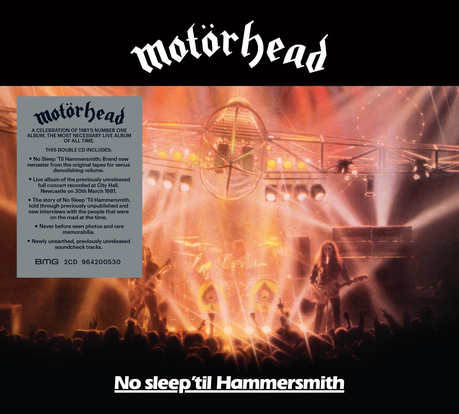 MOTORHEAD - No Sleep 'til Hammersmith (40th Anniversary Deluxe Edition) - 2xCD