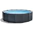 Piscine Tubulaire Intex Graphite 4,78m - Idéale Pour Se Rafraîchir Cet été !