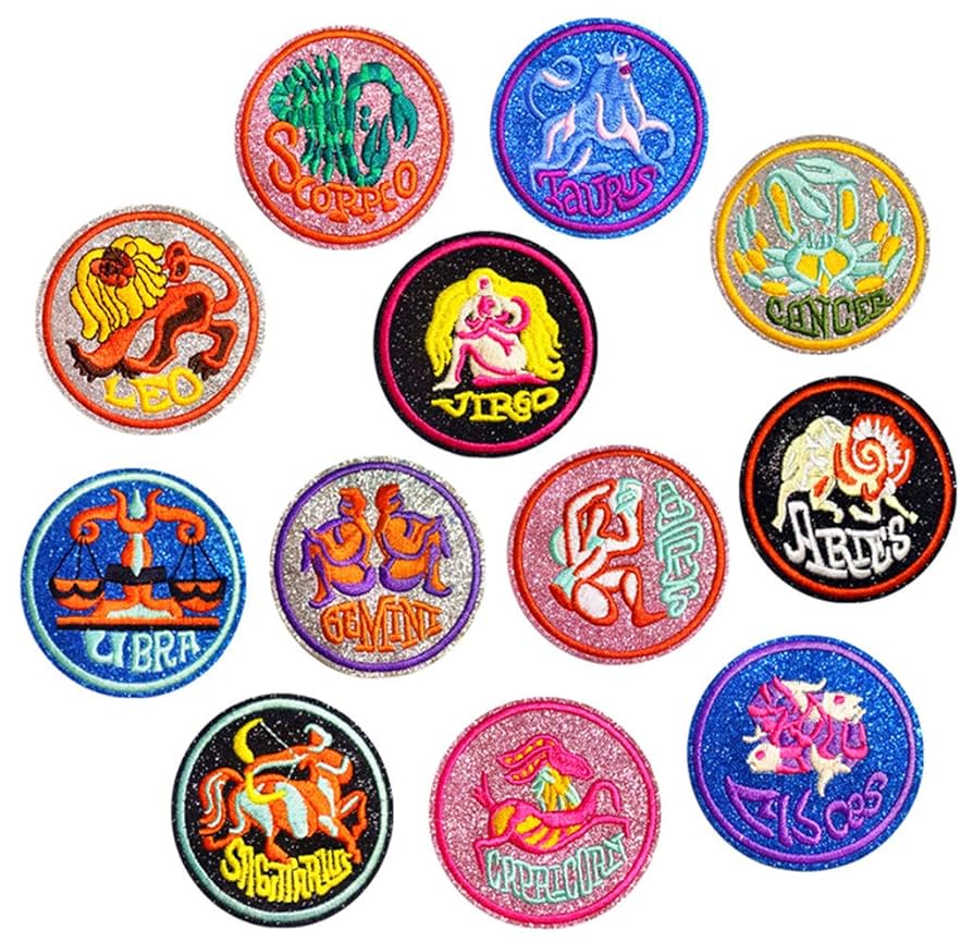 Amazon.co.jp: 刺繍布ワッペン アイロン接着または縫い付け装飾