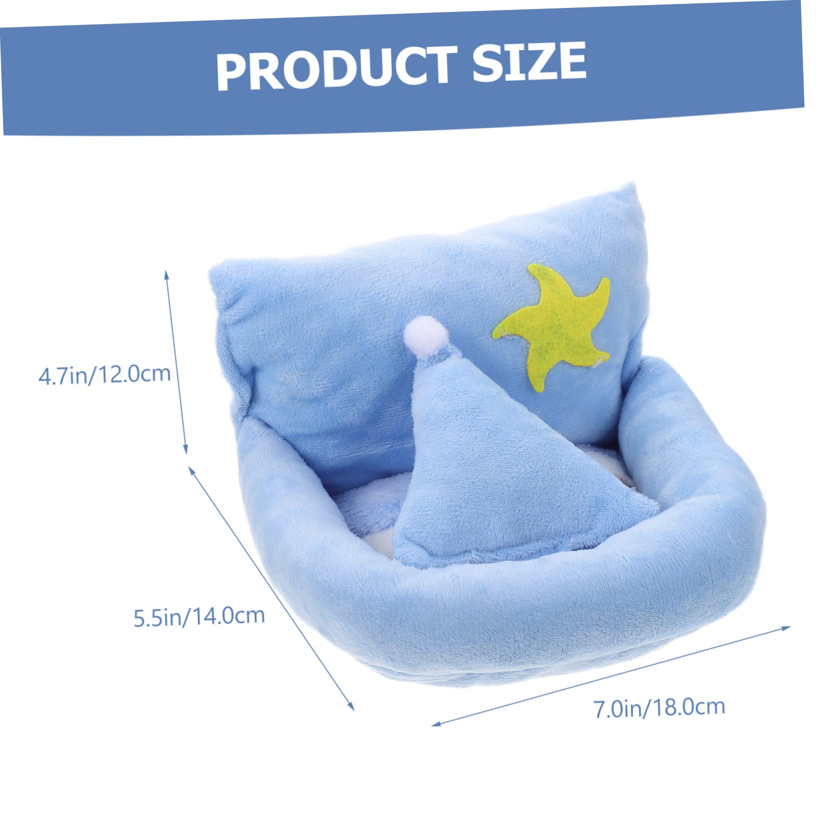 BESPORTBLE 3stücke Kuschelnest Für Hamster Weiches Schlafnest Aus Plüsch Für Kleintiere Warmes Versteck Für Meerschweinchen Und Andere Haustiere Für Winter Und Spielzeit