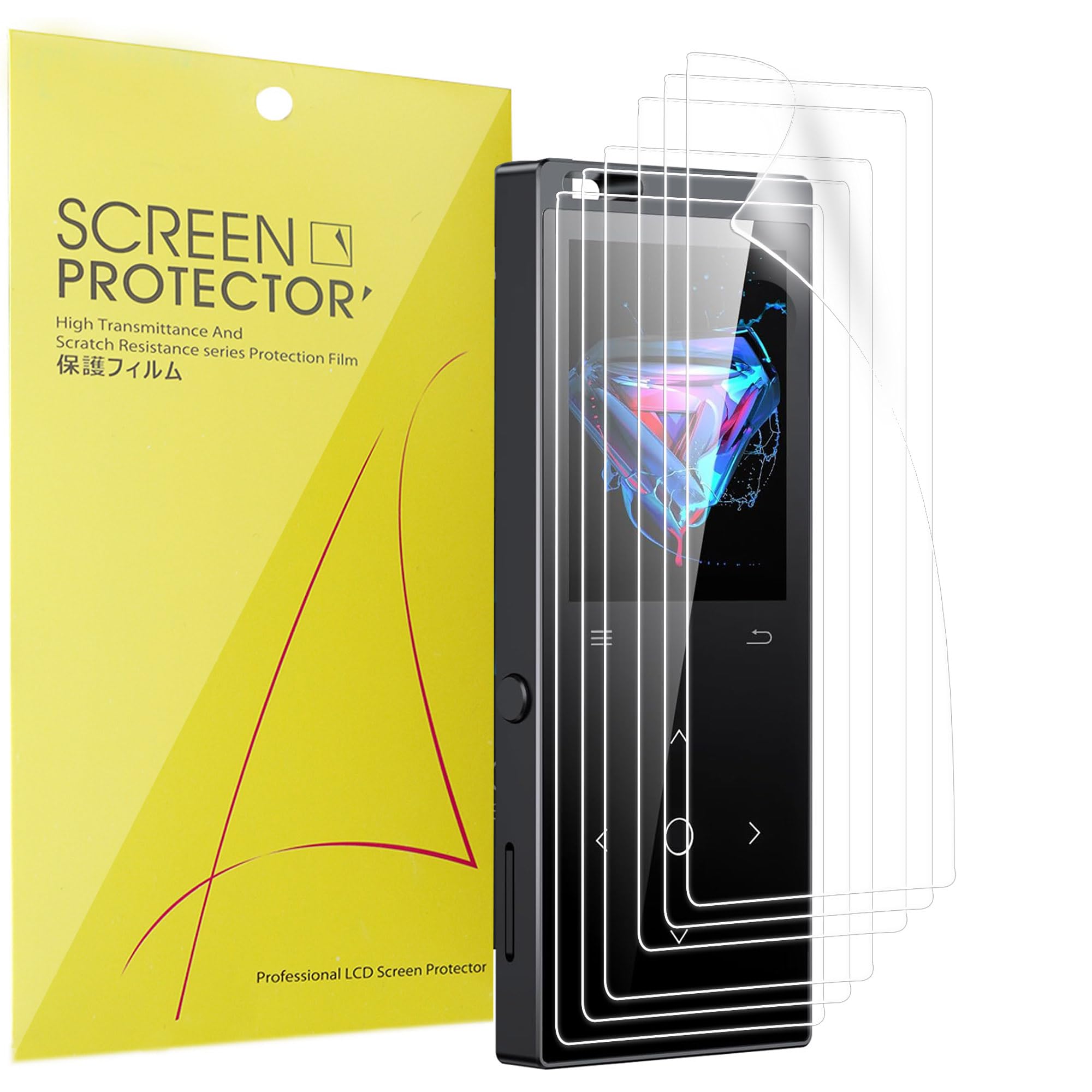 3 Protections écran Verre Trempé Mr.Shield Pour DODOSOUL MP3 M800 - 9H Anti-rayures