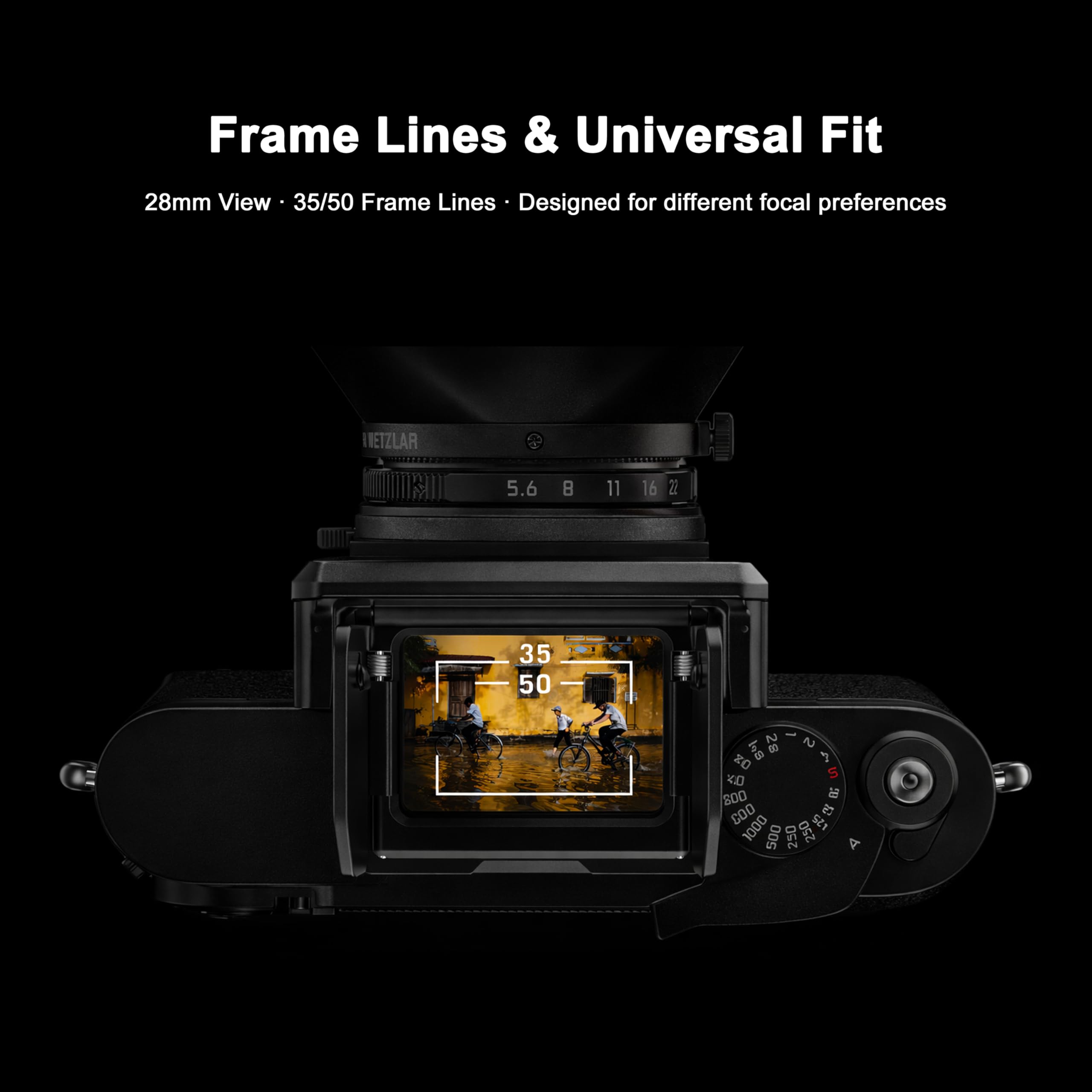 Amazon.com : CHI 28mm Optical Waist Level Viewfinder (35/50mm