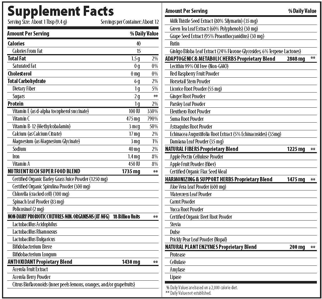 MacroLife Naturals Macro Greens & Miracle Reds Immunity Bundle - Superfood Antioxidant - Herbal, Fruits & Berries Probiotic Immunity Non-GMO, Vegan, Gluten-Free, Dairy-Free - 24 Packet Servings