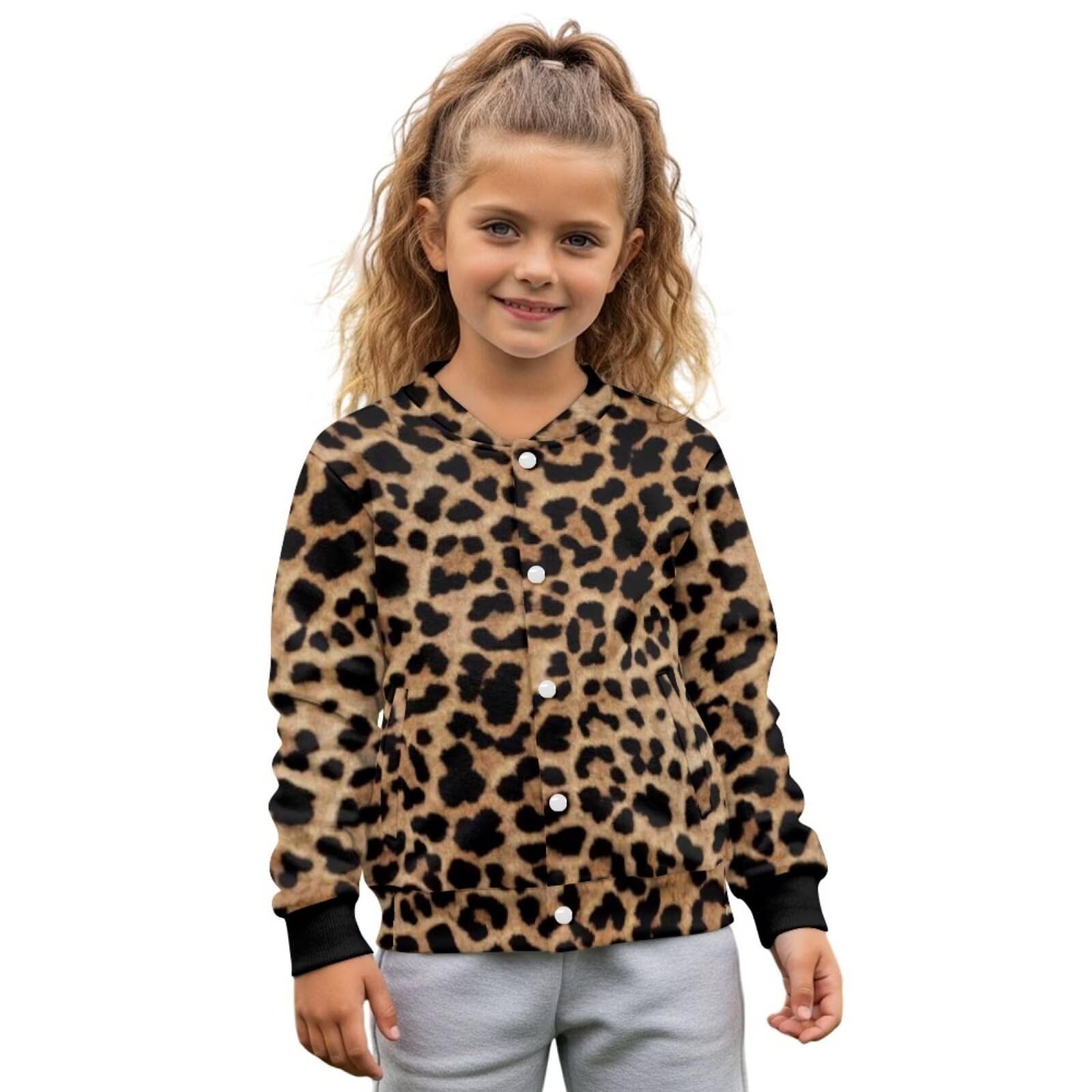 chaqlin Camiseta de béisbol para niñas, casual, manga larga, suéter para jóvenes, lindas sudaderas para 5-12 años