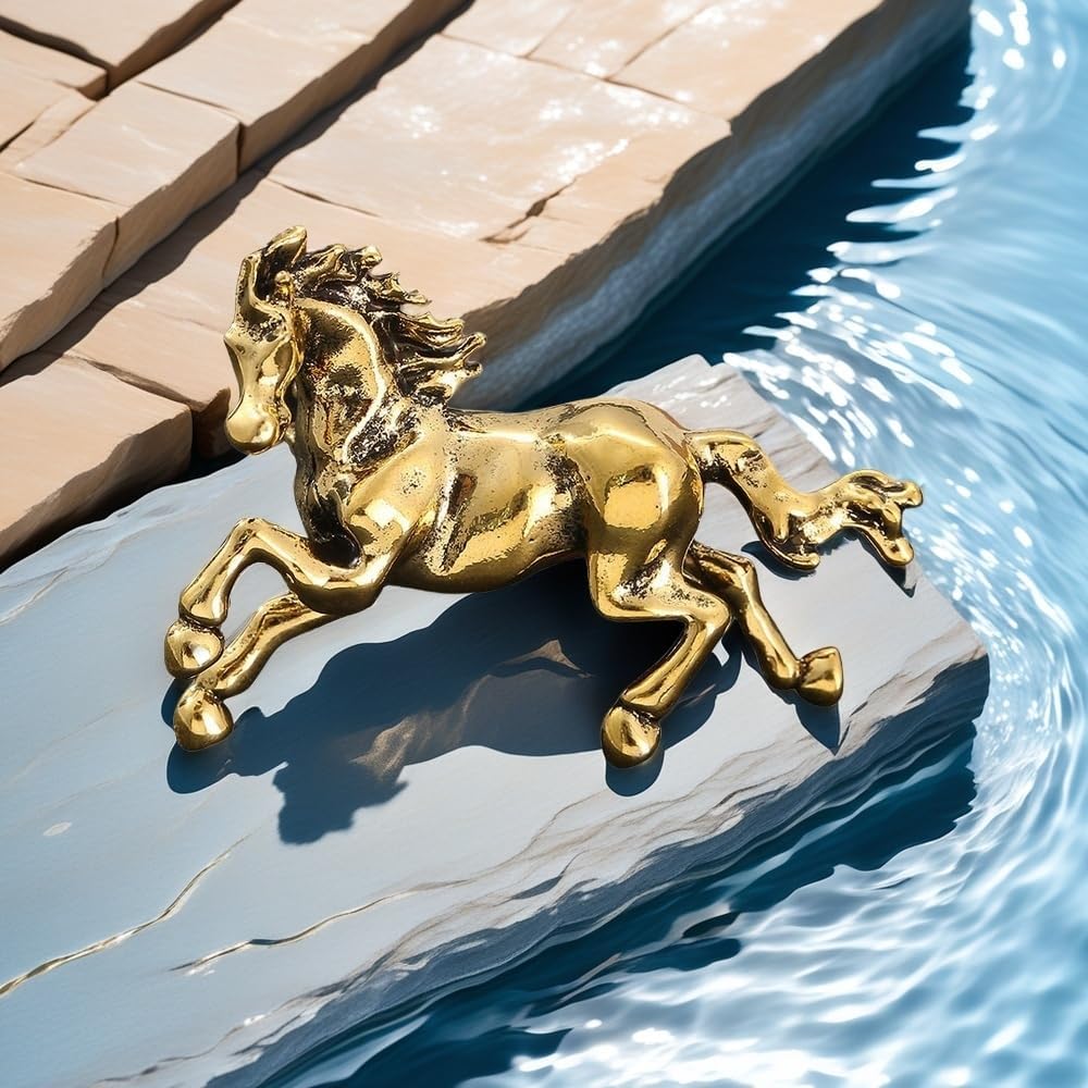 Vintage Horse Brooch Lapel Pin for Women Men Antique Animal Brooches Pins Sweater Dress Suit Backpack Accessories Fashion Jewelry for Father Friends Decor - Image 4