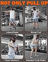 Vista 5 de Fitarc Pull Up Assistance Bands Set,Pull Up Assist Strap with Handle,14 Levels of Assistance Up to 300LBS