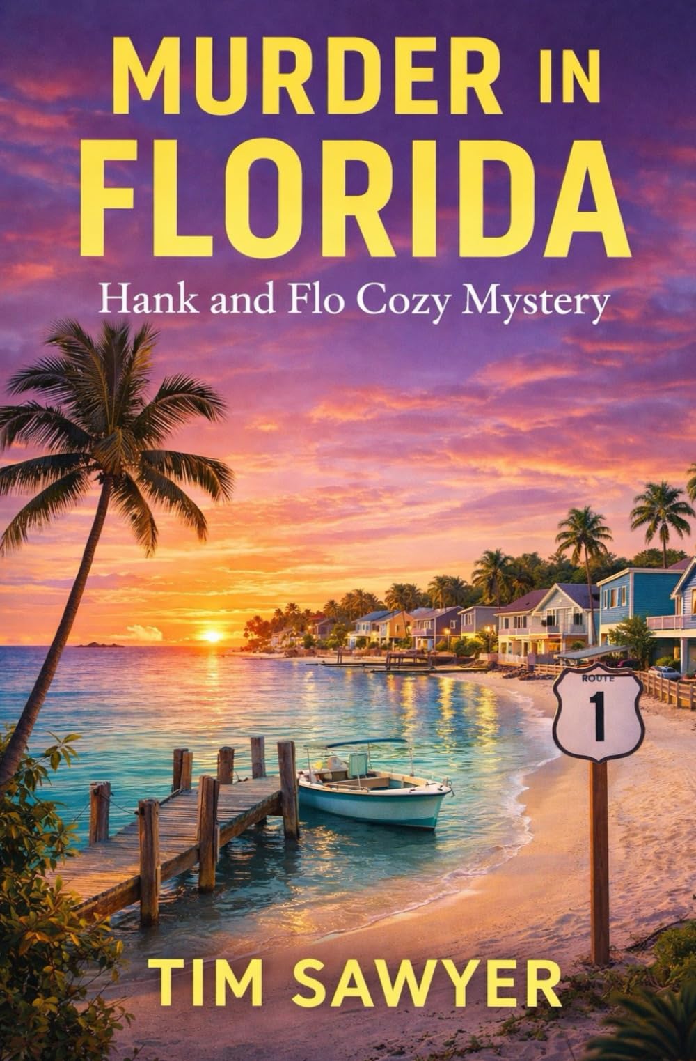 Murder in Florida: Hank and Flo Cozy Mystery: 1 (Hank and Flo Route 1 Cozy Mystery)