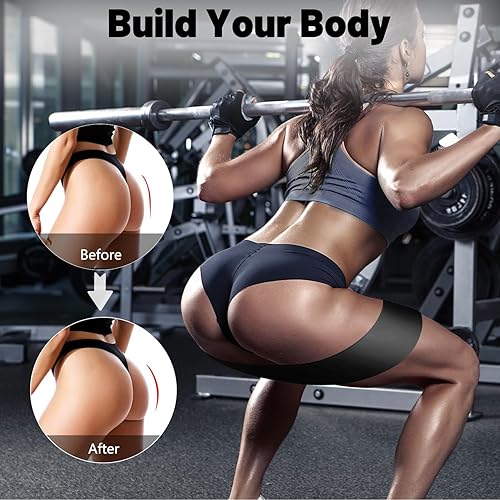 Miniatura 6 de Bandas de ejercicio de resistencia para entrenamiento, bandas elásticas de fitness, bandas de entrenamiento para gimnasio en casa, estiramiento,