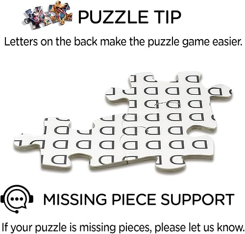 Miniatura 7 de Rompecabezas de perro para adultos, divertidos rompecabezas de cachorros de 1000 piezas, rompecabezas de animales coloridos divertidos y tontos