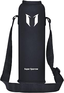 Super Sparrow Original Spare Parts - Two kinds Packable Water Bottle Bag Sling - Suitable for 350ml/500ml/620ml/750ml/1000ml- Adjustable, BPA-Free, Non-Toxic - Drink Bottle Bag