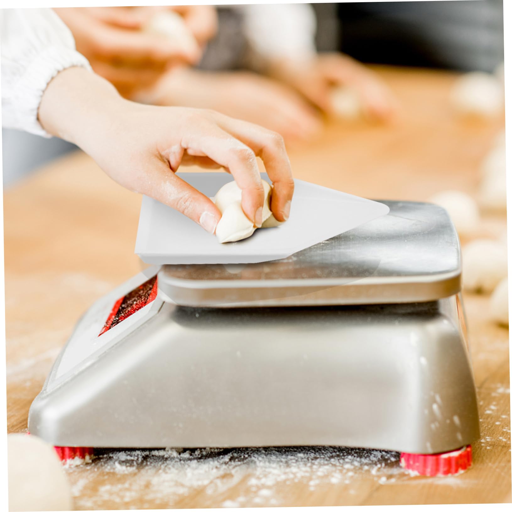 COSMEVIVI 3sets Large Weighing Boats for Charcuterie Plastic Scale Powder Tray Standard Weighing Boats Dish 10pcs*3