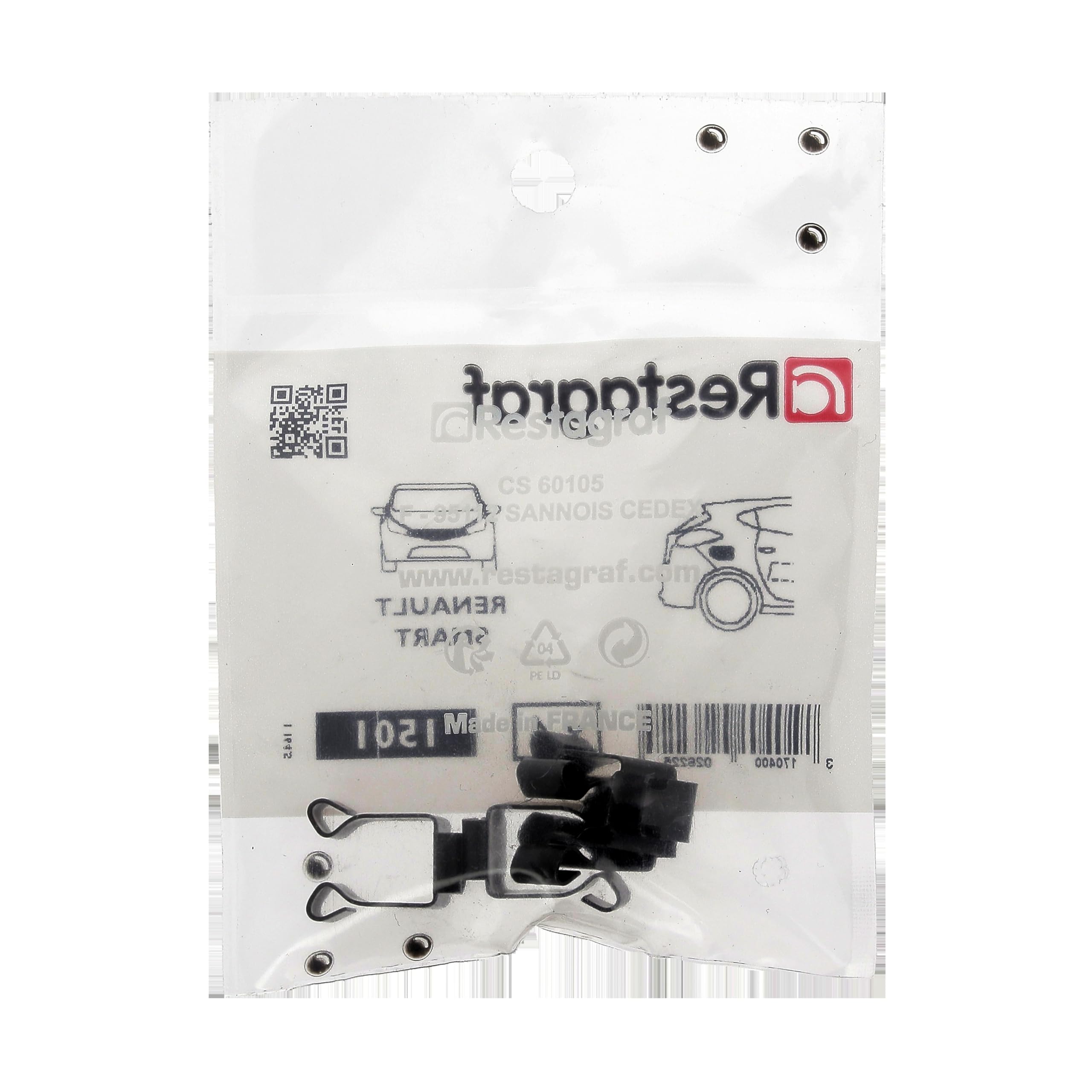 Restagraf Agrafe De Tringle Serrure De Porte, 3 Poinçon