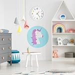 Wall Clock for Bedroom, 12 Inch Silent Wall Clock for Living Room, Kitchen (Colorful, 30cm/12inch)