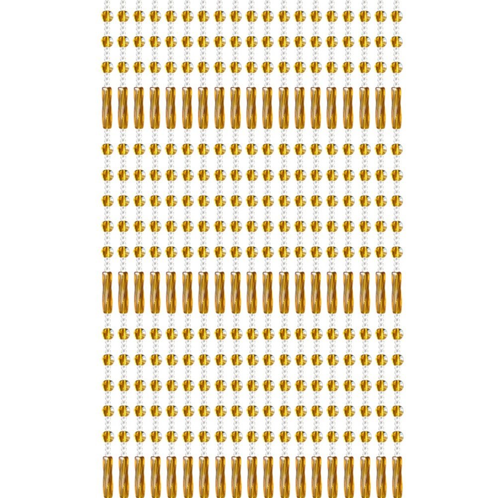 Rideau de perles pour entrée de chambre chic et design épuré