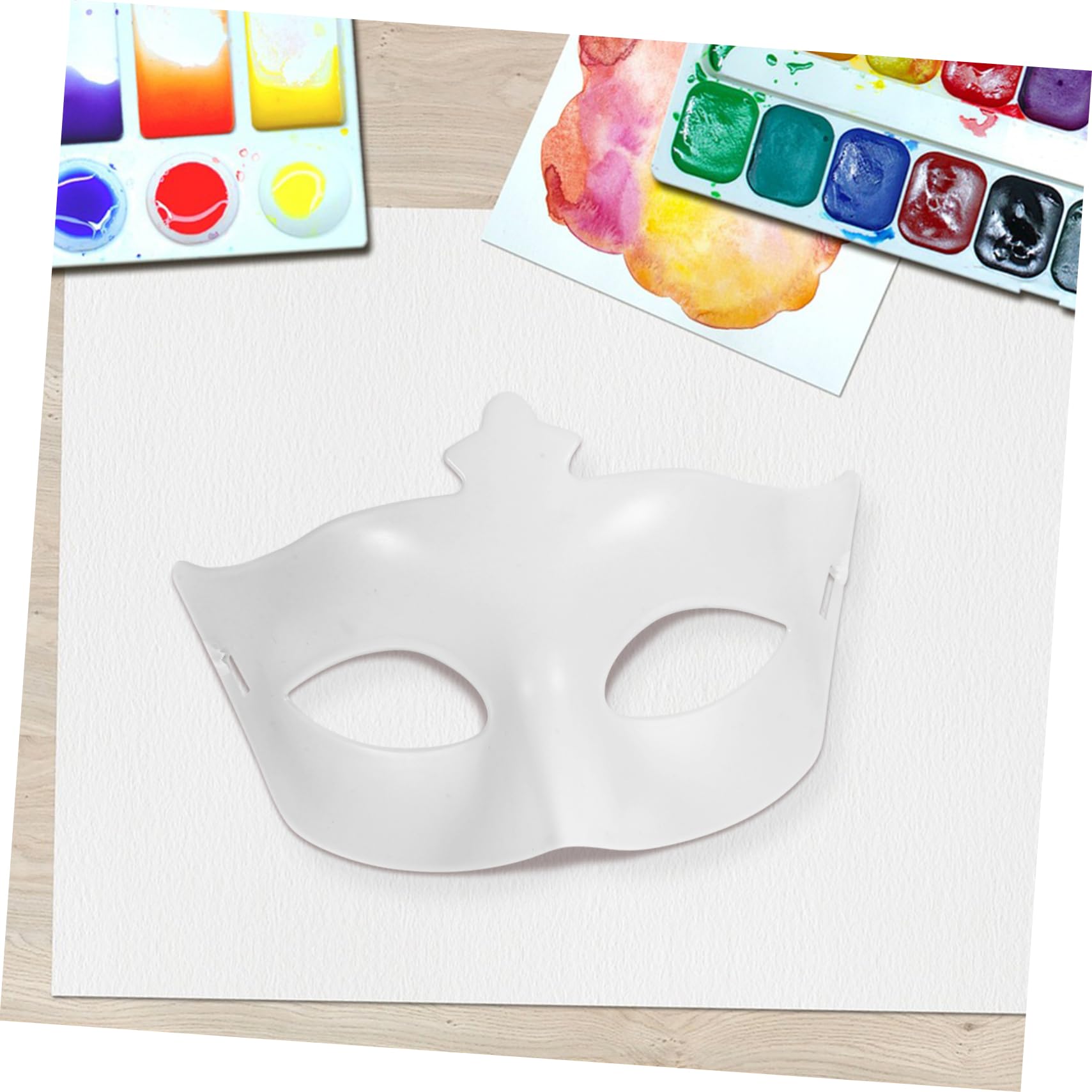Healvian 40 Pezzi Maschere Diy per Mascherate e Cosplay Realizzabili Mano Comfortevoli e Traspiranti per Ogni Occasione