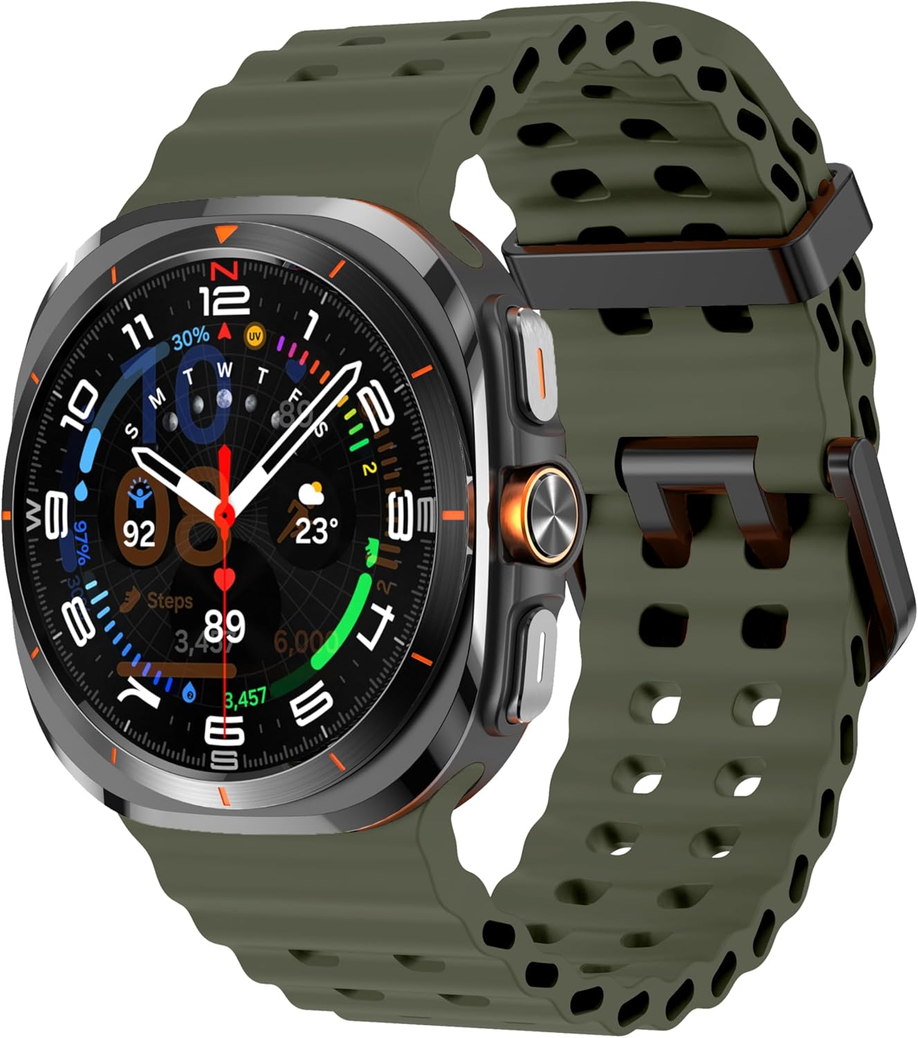 Sodhad Soft Silicone Band for Samsung Galaxy watch Ultra