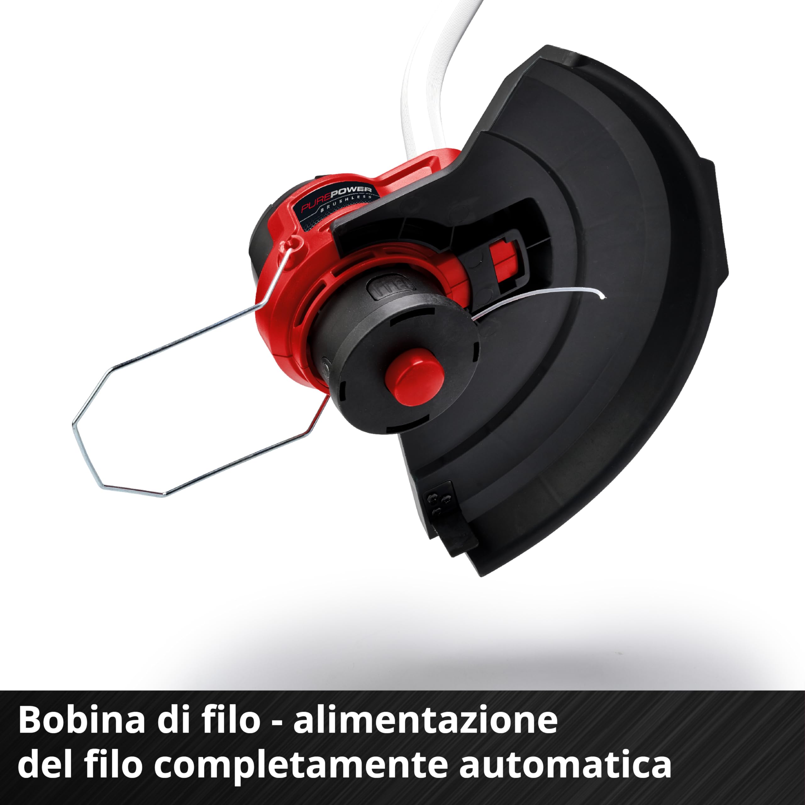 Einhell Professional, tosaerba a batteria GP-CT 36/35 Li BL-Solo Power X-Change (36 V, bobina di filo con testina automatica, Brushless, Flowerguard, senza batteria)