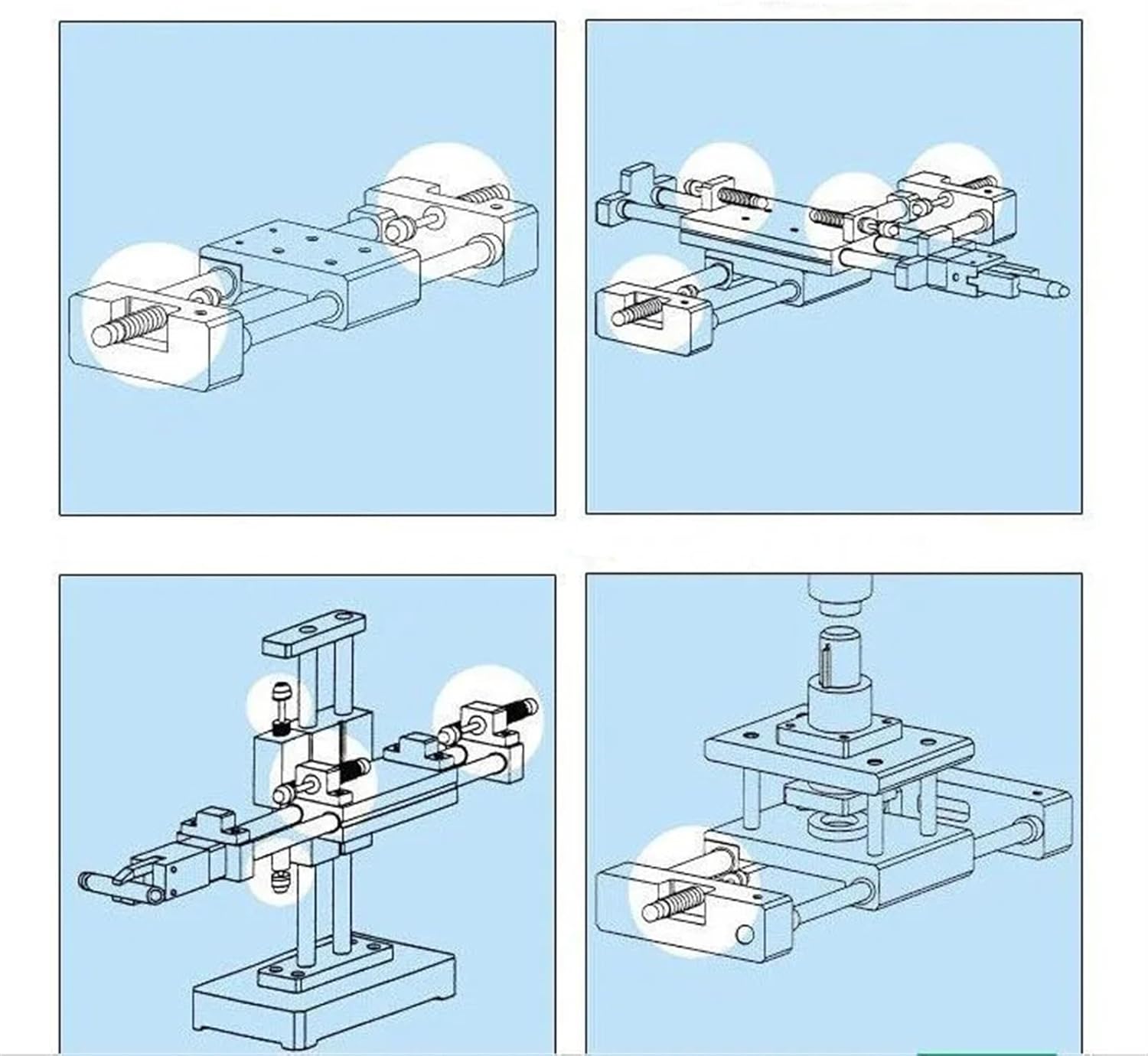 CNC Pneumatic Element Ad Adjustable Hydraulic Buffer Ad2016-5 2020 2025 2030 2050 Hydraulic Damper 1Pcs(AD2016L)