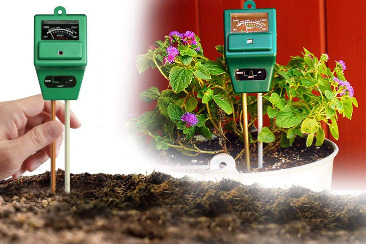 DeoDap Soil Tester 3-in-1 Plant Moisture Sensor Meter/Light/pH Tester for Home, Garden, Lawn, Farm, Indoor & Outdoor Use, Promote Plants Healthy Growth (Green) - Image 2 thumbnail