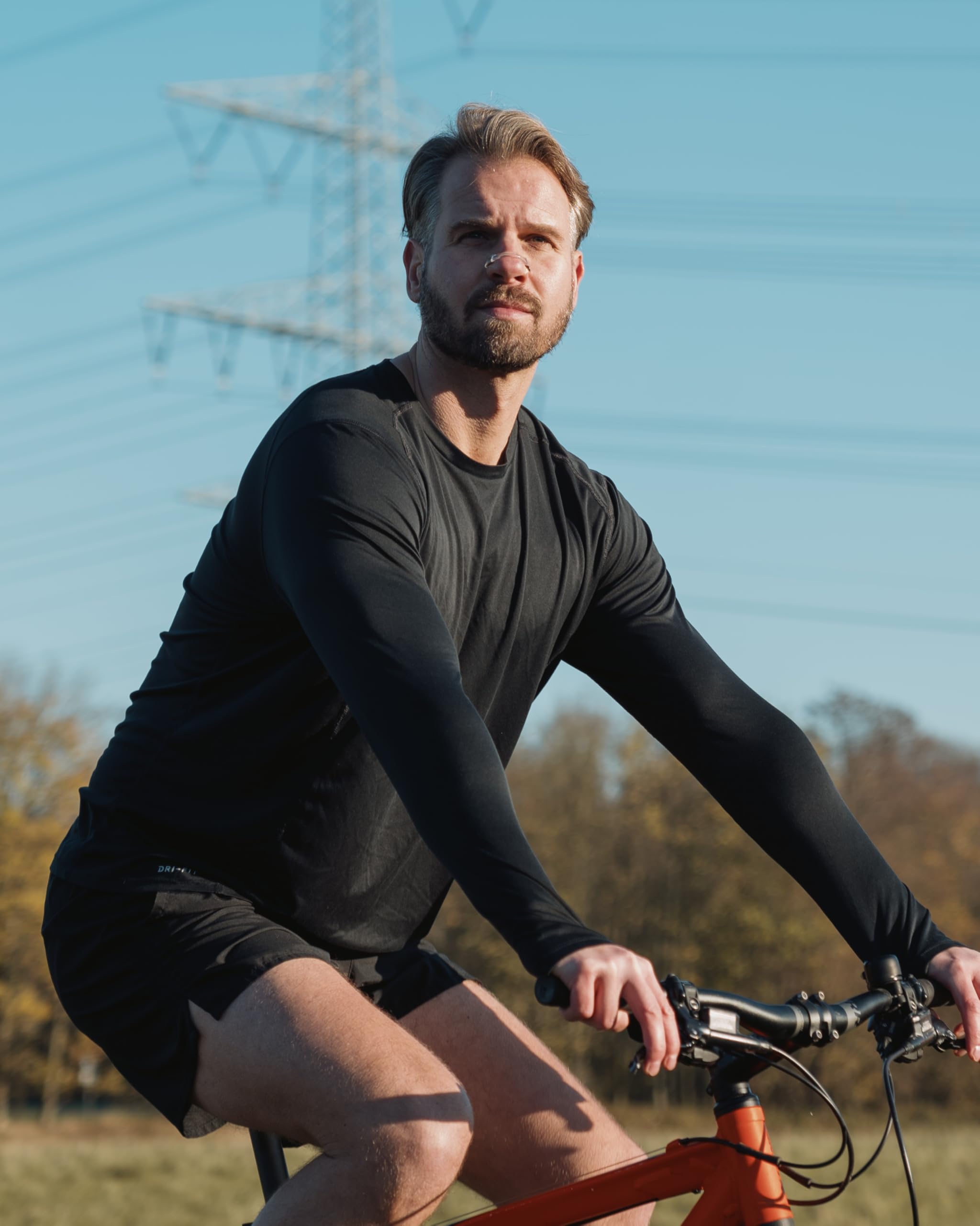 Airbreaze Pro Original von Gymside - Schnarchstopper | Anti-Schnarch | Mehr Luft durch die Nase | Magnetische Nasenstrips | Besser schlafen & mehr Energie beim Sport | 30 Aufkleber