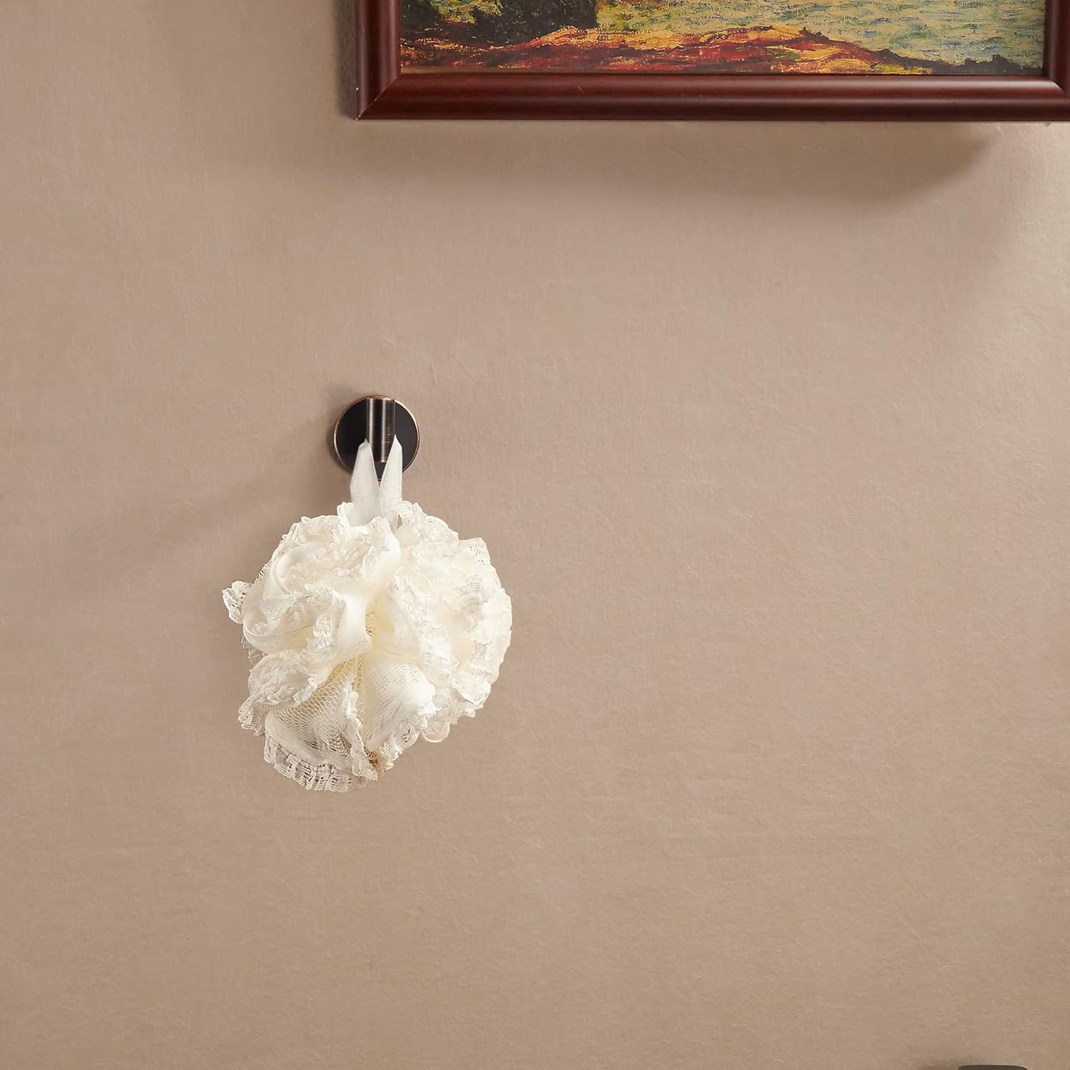 BigBig Home Bronze Toilet Paper Holder, Bathroom Towel Holder Oil Rubbed Towel Hooks, Farmhouse Robe Hook ORB Rustic Towel Ring Wall Mounted