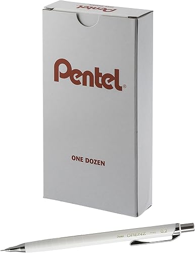 Miniatura 9 de Pentel Orenz - Portaminas con punta B, 0.020 in, barril negro