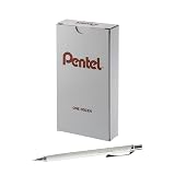 Pentel Orenz Mechanical Pencil 0.2Mm Ultra Fine Line, White Barrel, Box of 12 (PP502W) – view 1