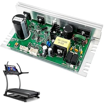 MC1648DLS 406077 Treadmill Control Board Motherboard, Fit for Icon GldsGym Proform Nordic-Track Golds Gym Treadmill Motor Controller, Replace# ZE0824 406077, 8 Pins 110V Motherboard