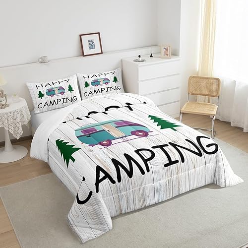 Miniatura 71 de Castle Fairy Juego de edredón de Halloween tamaño individual, juego de ropa de cama con estampado de animales de murciélagos negros para niños