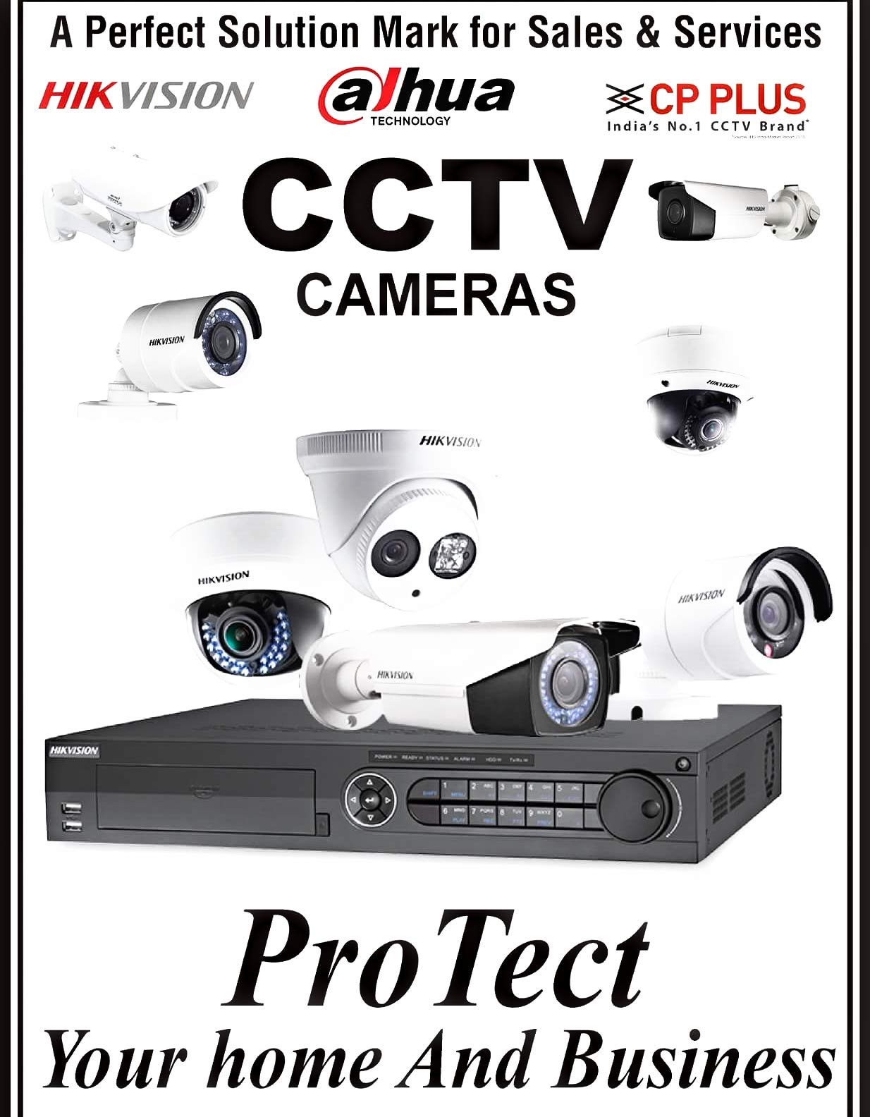 HIKVISION FULL HD 1MP CAMERAS COMBO KIT 4CH HD DVR+ 4 BULLET CAMERAS +1TB HARD DISC+ WIRE ROLL +SUPPLY & ALL REQUIRED CONNECTORS-image-24