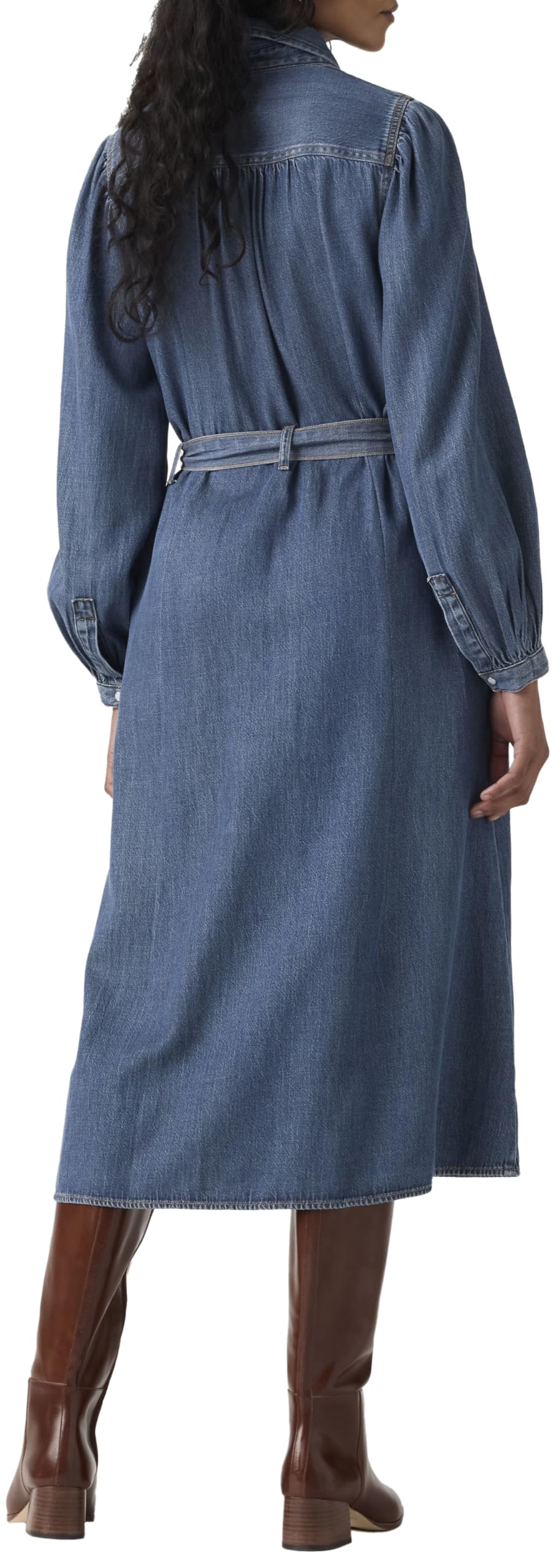 Journey Ls Maxi Dress Celestial Blue, Celestial Blue, L