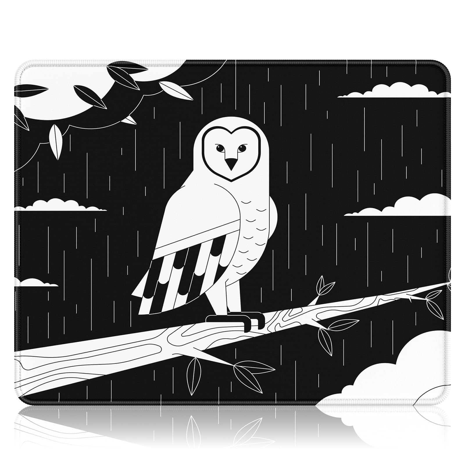 Mouse Pad, Premium-Textured Mouse Mat, Non-Slip Rubber Base Mousepad For Laptop Computer Pc 9 5 7 9 In Teal Marble