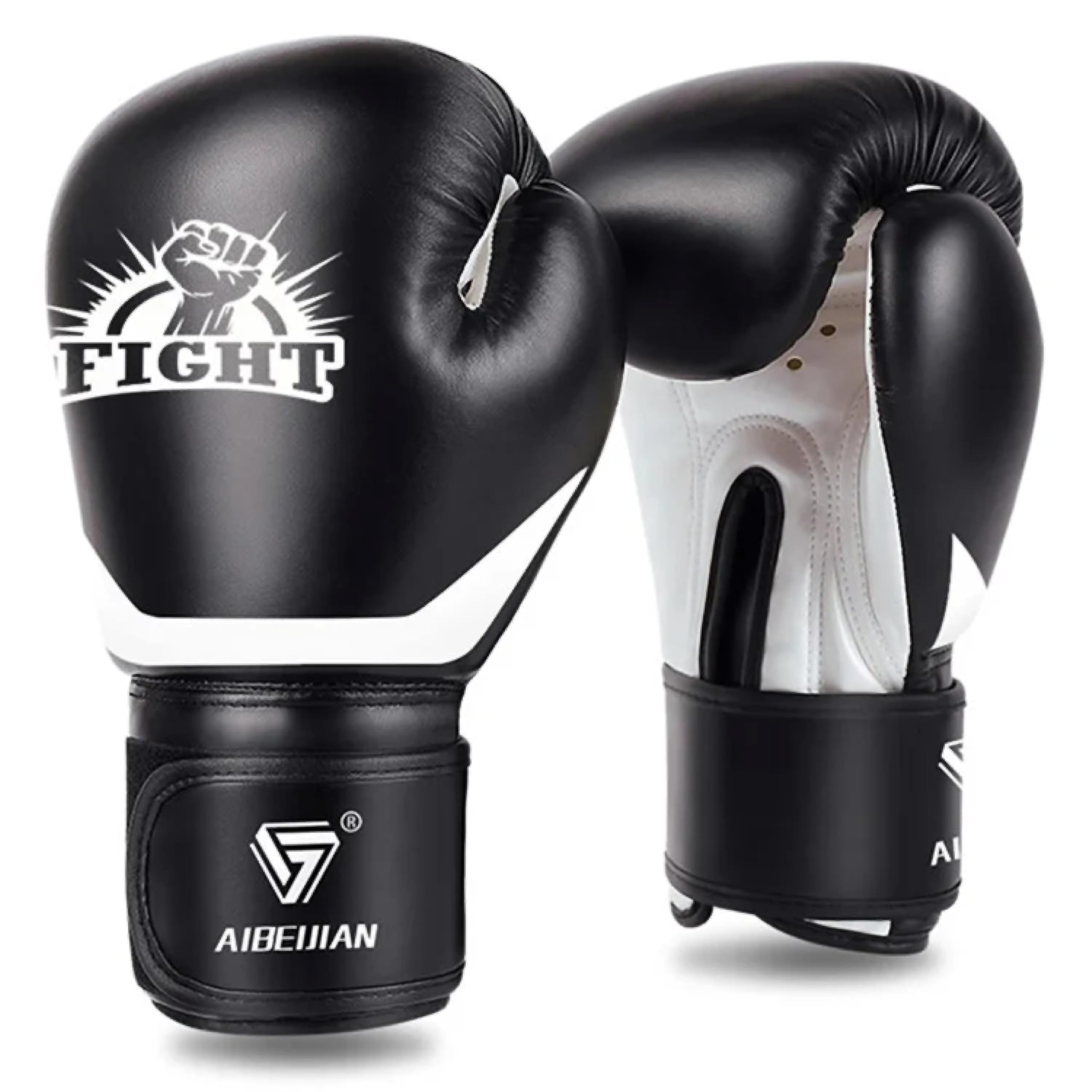 Professionelle Boxhandschuhe PU für MMA, Muay Thai, Boxen – mit Handgelenkschutz