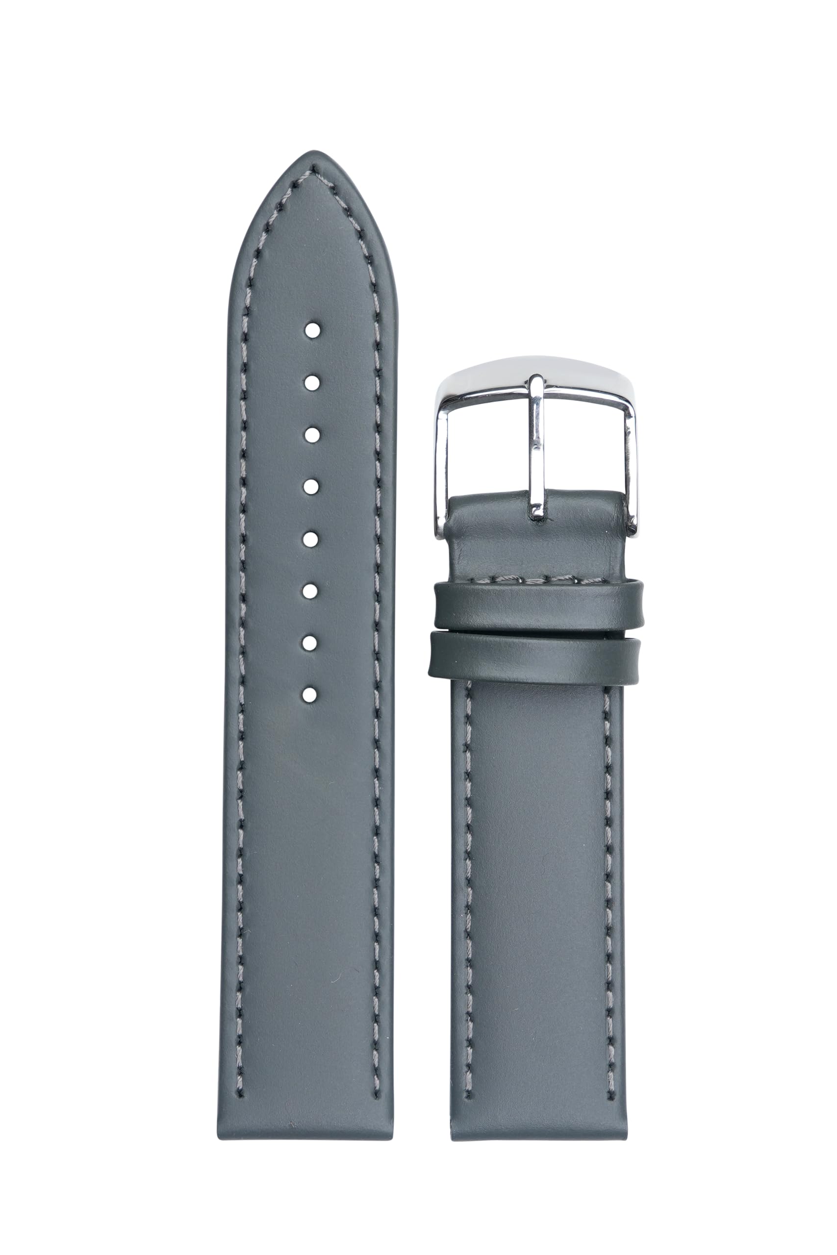 EXOR LEOPARD 20 mm Genuine Leather Watch Strap (GREY) (B0CT4ZT48D) Amazon Price History, Amazon Price Tracker